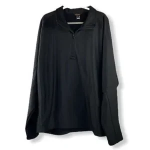 TRU-SPEC Men's 24/7 Grid Fleece Sweatshirt - Zip-Thru Collar With Thumb Holes For Layering